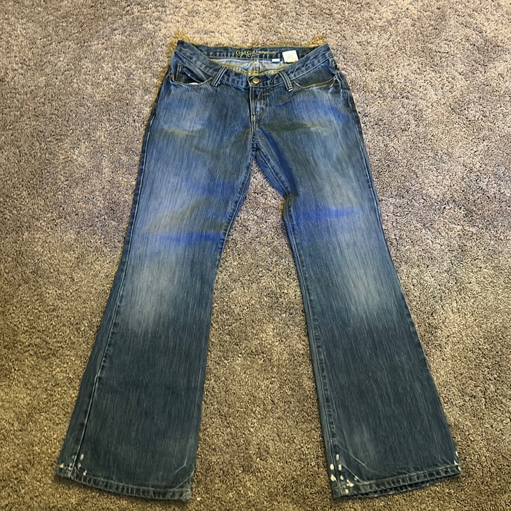 Cruel girl low and lean 7 regular bootcut jeans medium wash JUNIORS SIZING